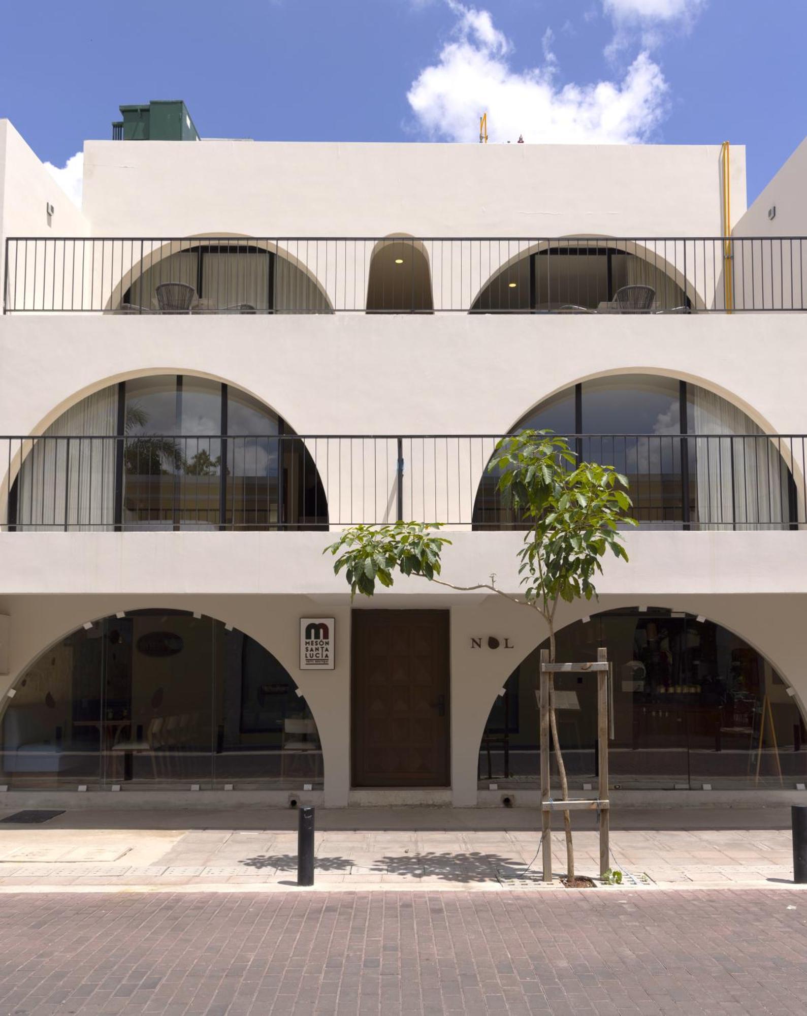 מלון מרידה Meson Santa Lucia מראה חיצוני תמונה